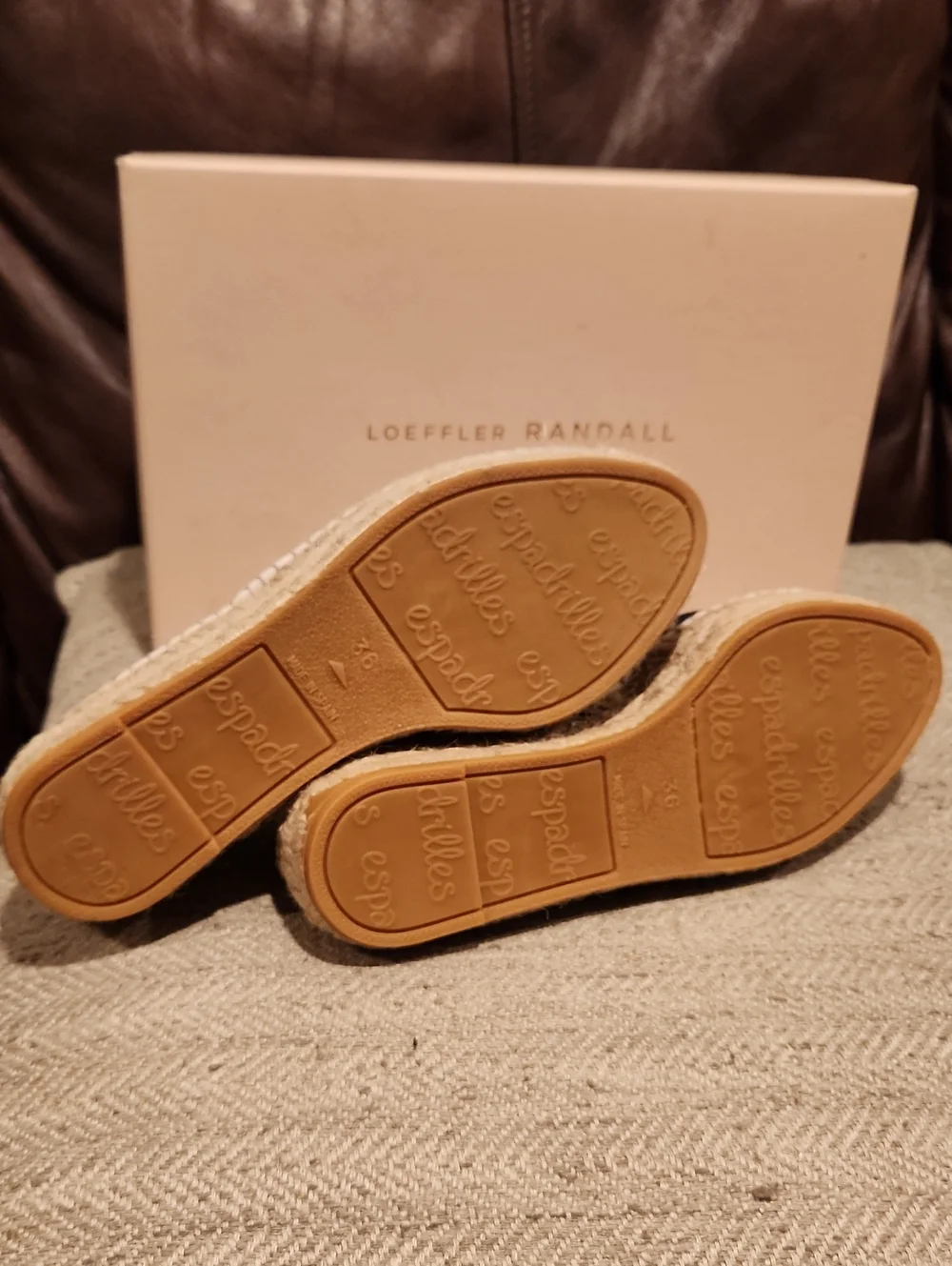 Loeffler Randall Rowan Espadrilles Size 6B